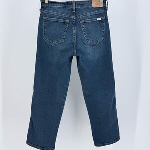 Vintage High Rise Straight Leg Jeans Levi Strauss Womens 6 Stretch Denim